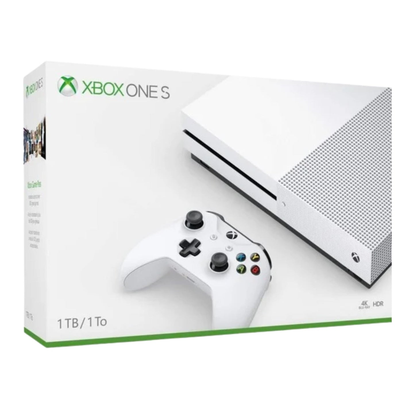 Microsoft Xbox One S Console 1Tb White
