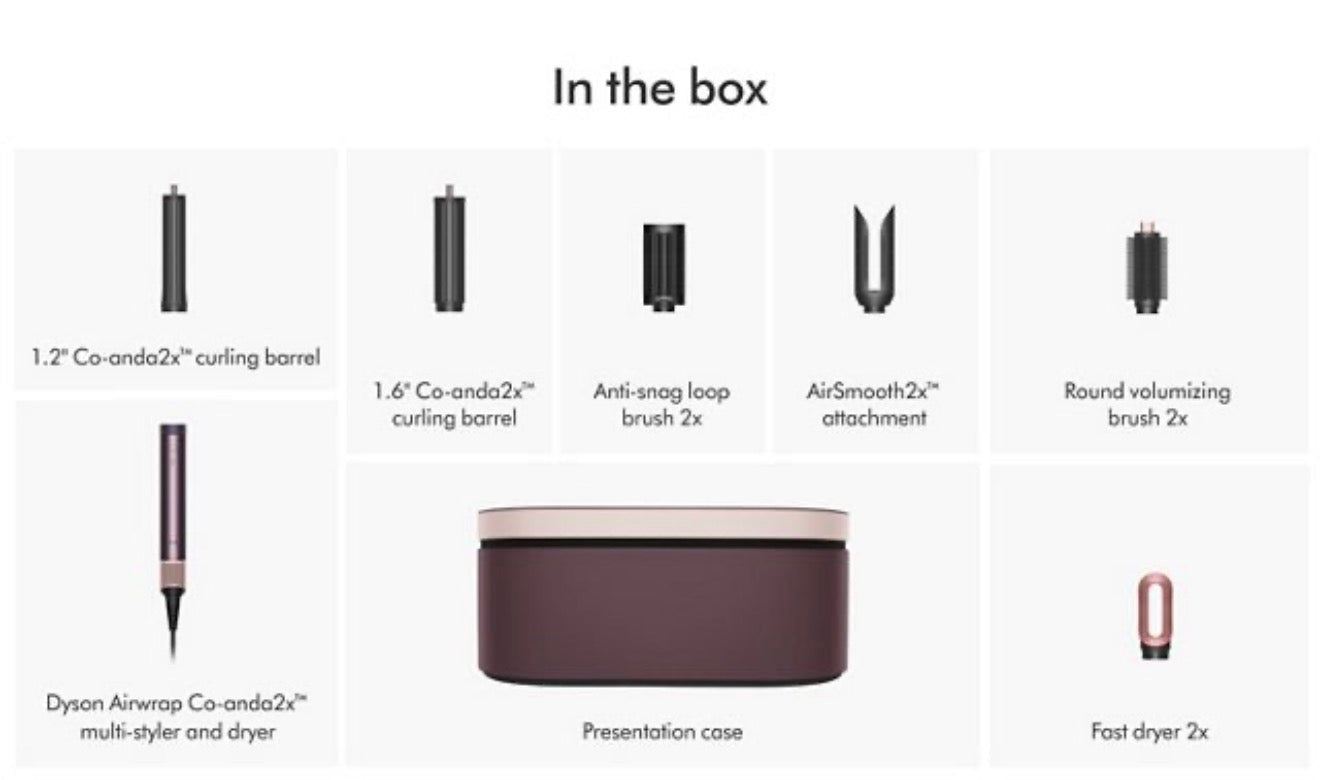 Dyson Airwrap Co-anda2x™ multi-styler and dryer Straight+Wavy