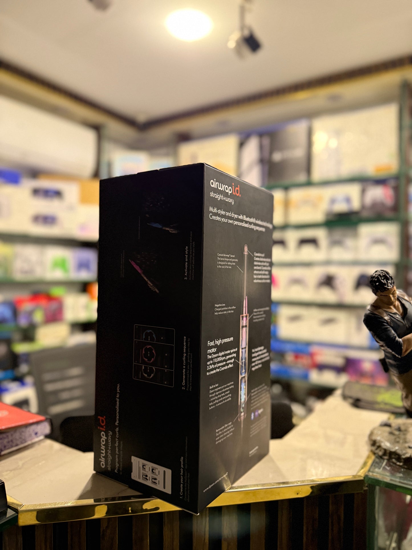 Dyson Airwrap i.d. Multi-Styler & Dryer (Straight & Wavy) – Ceramic Pink/Rose Gold | International Version