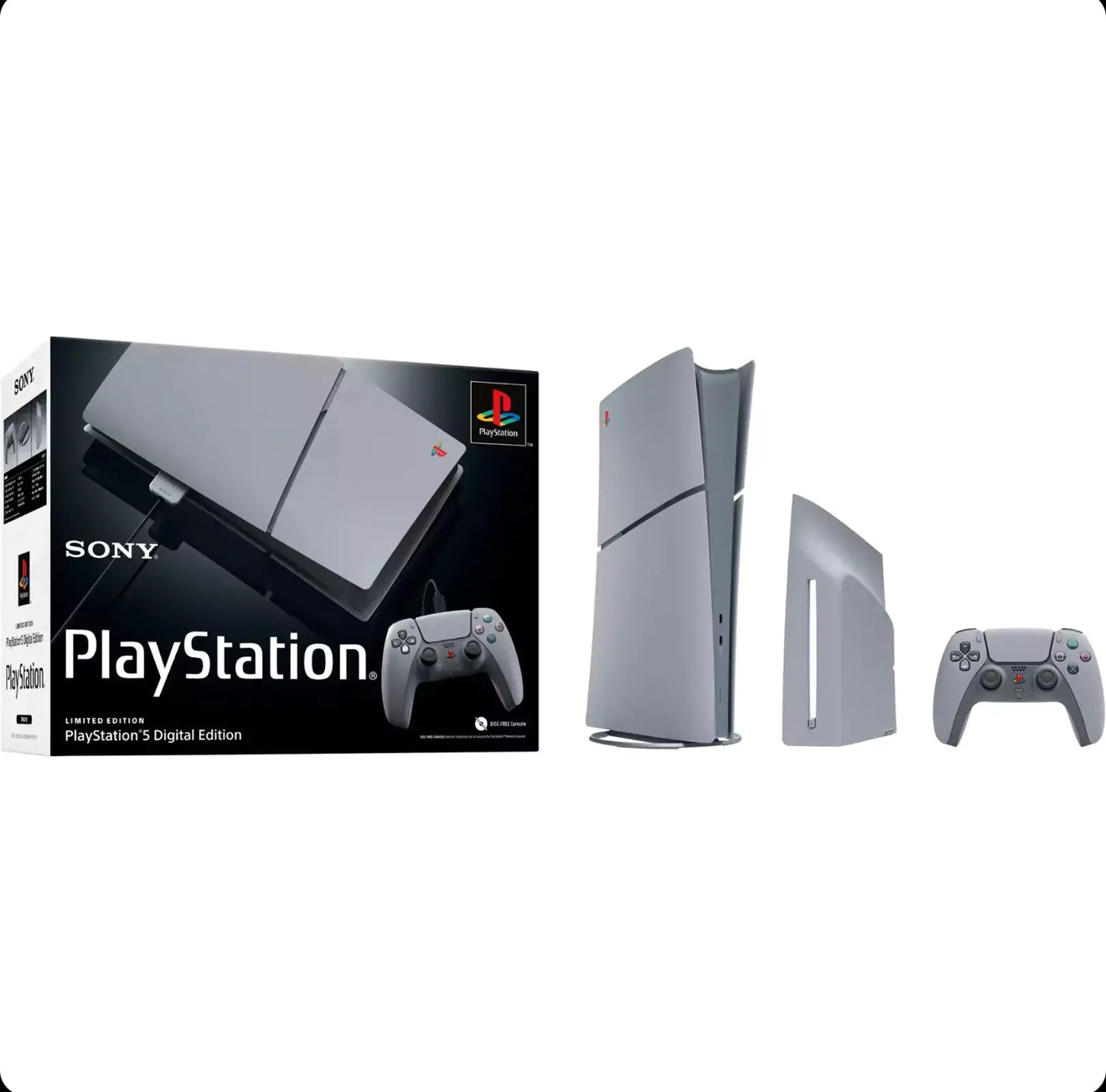 PlayStation 5 Slim 30th Anniversary Limited Edition Digital Bundle