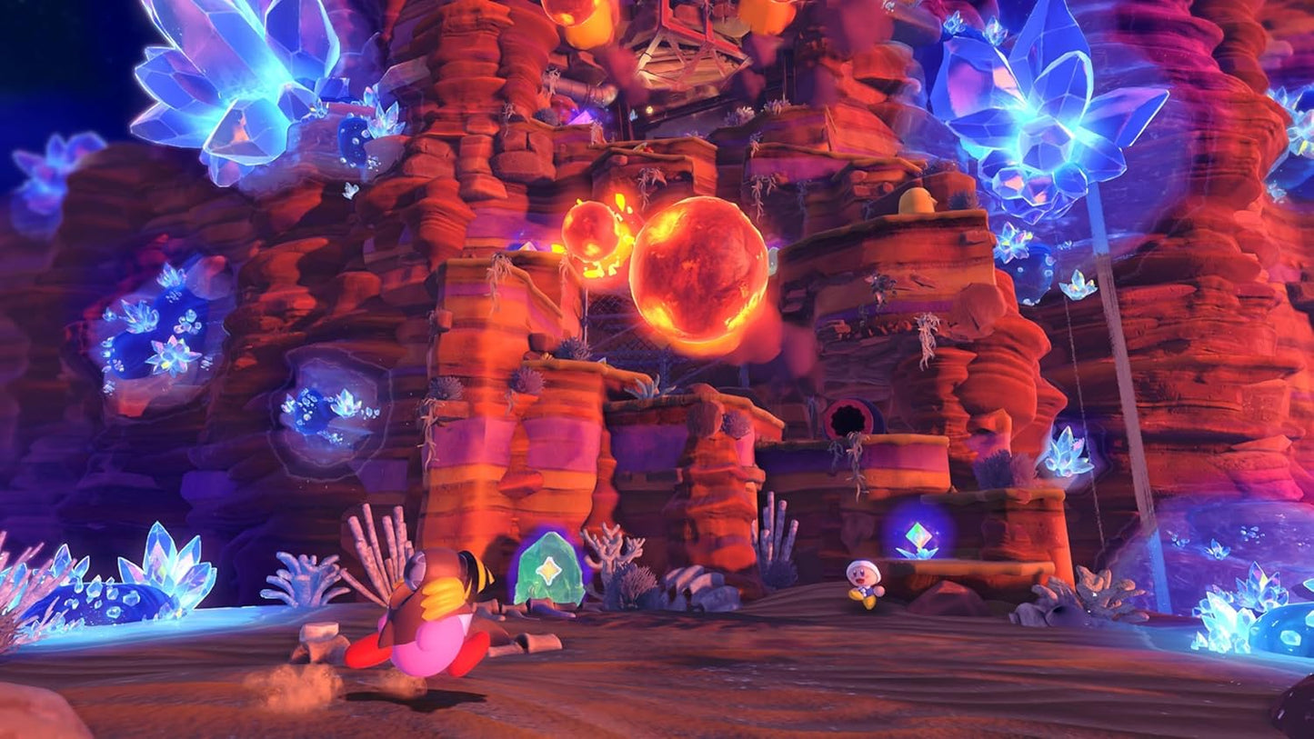 Kirby and the Forgotten Land Switch 2 + Star-Crossed World - Nintendo Switch 2