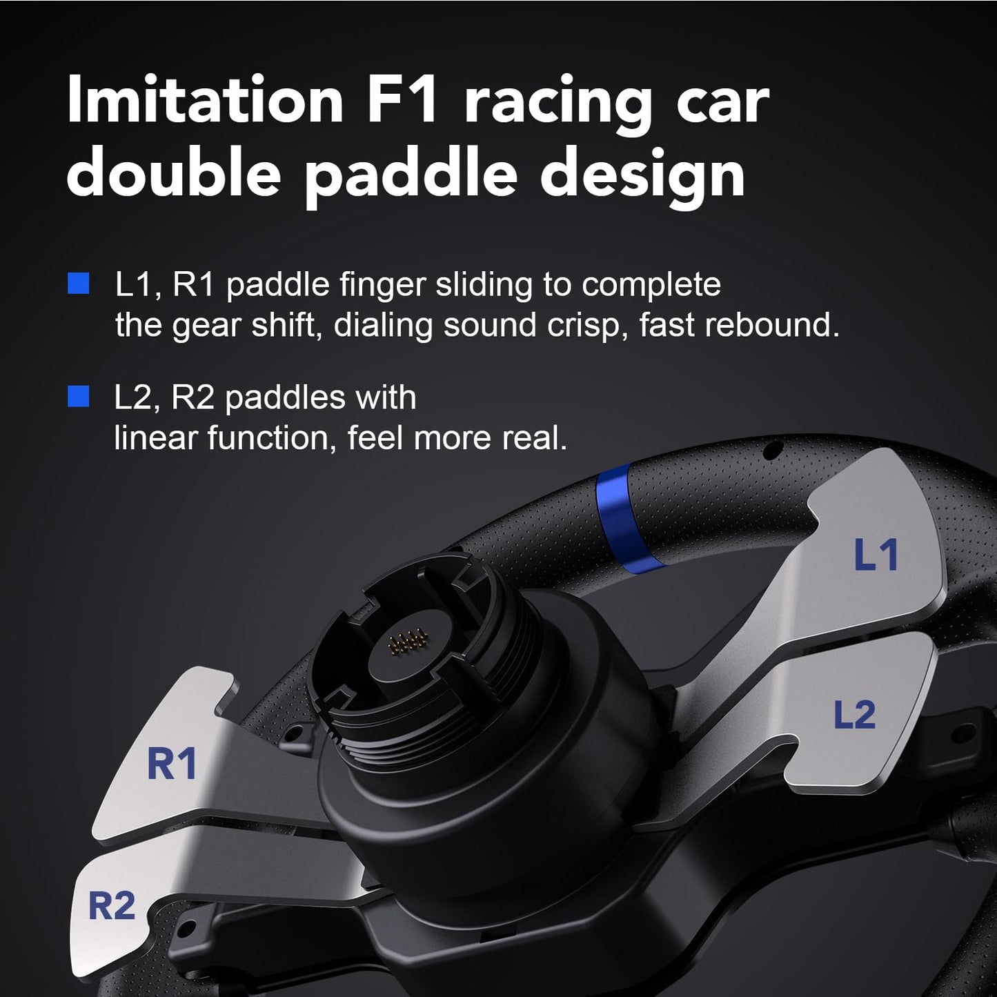 PXN V99 Racing Wheel for PC, Xbox One, Xbox Series X/S, PS4
