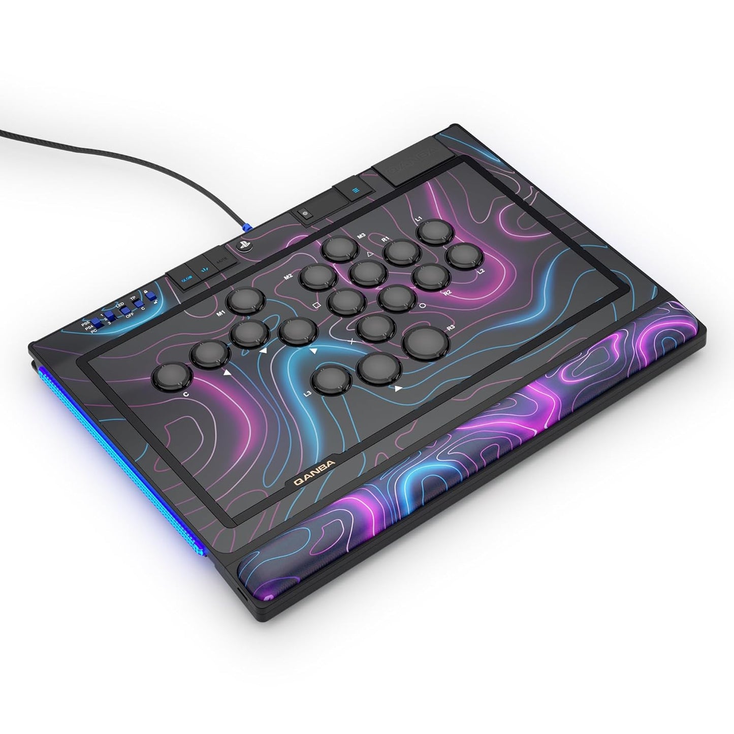 Qanba Sapphire S1 Leverless Arcade Controller Joystick for PS5,PS4,PC