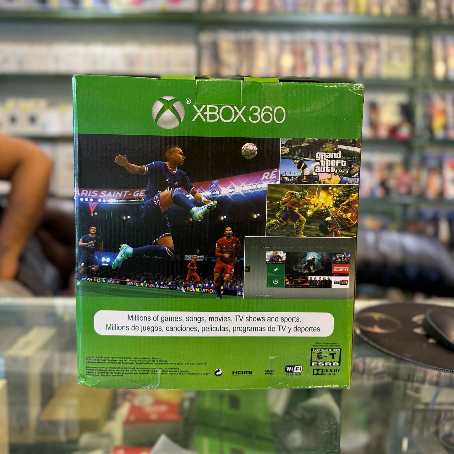 Xbox 360 FAT 320GB (filled with 60 plus games)
