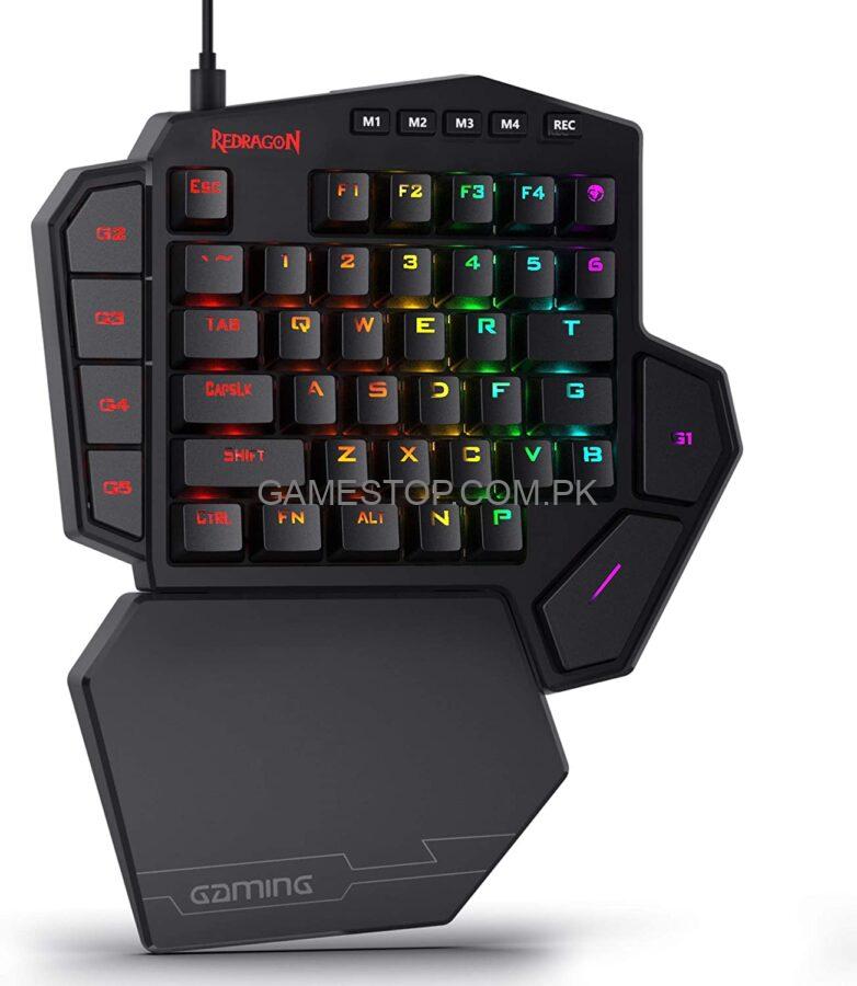 Redragon K585 RGB-BA (2 in 1) One-Handed RGB Gaming Keyboard and M721-Pro RGB Mouse Combo - GameStop Pakistan