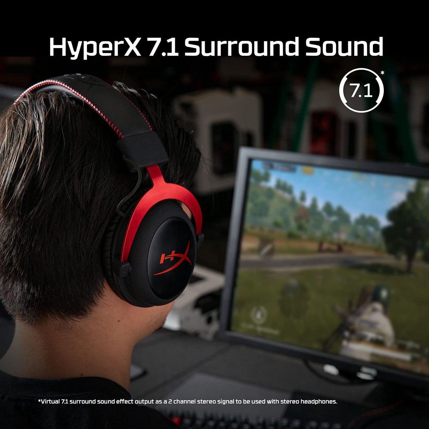 HyperX Cloud II Gaming Headset, 7.1 Surround Sound - GameStop Pakistan