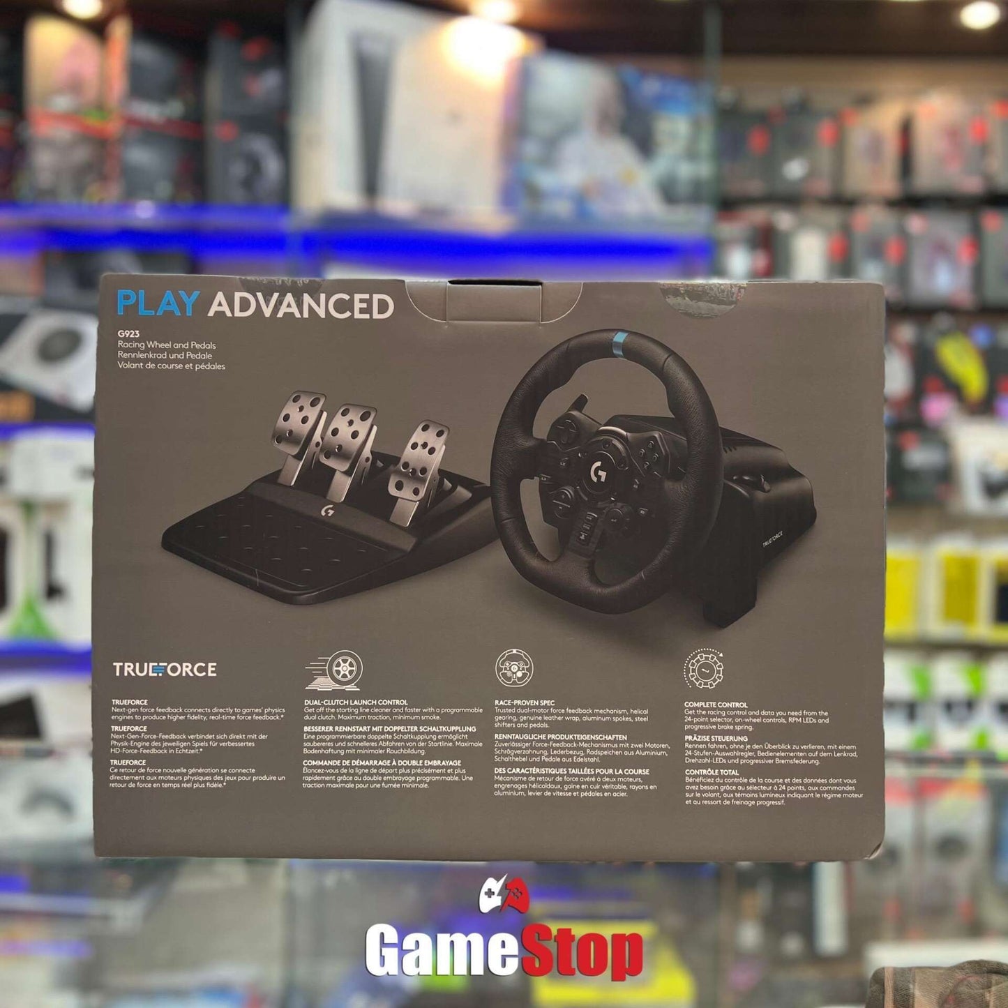 Logitech G923 Racing Wheel and Pedals for PS5, PS4 and PC - GameStop Pakistan