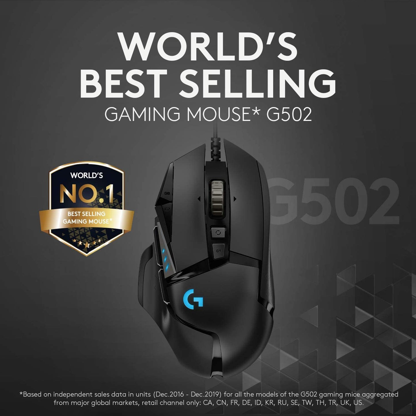 Logitech G502 HERO High Performance Wired Gaming Mouse - GameStop Pakistan