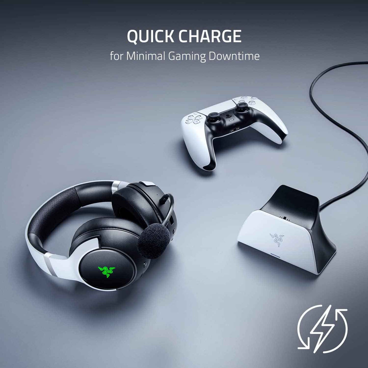 Razer Quick Charging Stand for PS5 - GameStop Pakistan