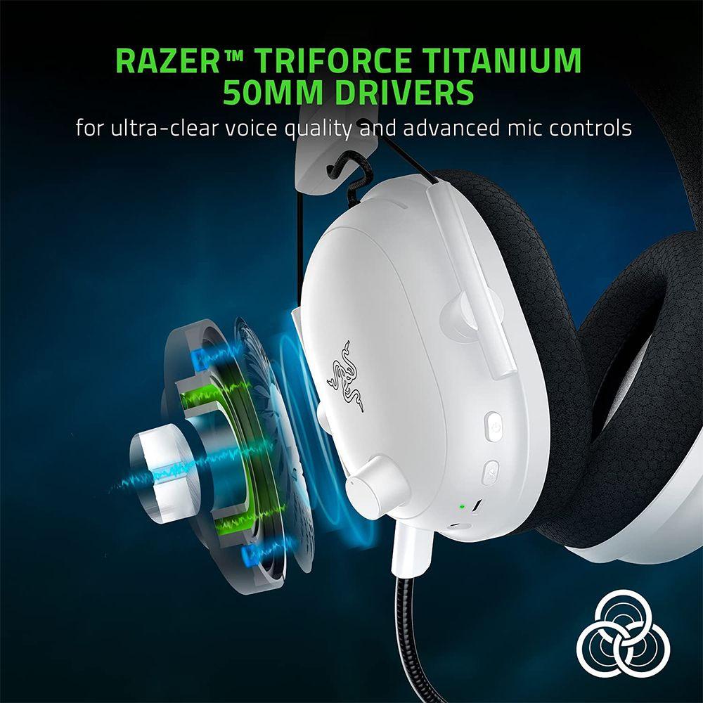 Razer BlackShark V2 Pro Wireless Gaming Headset White - GameStop Pakistan