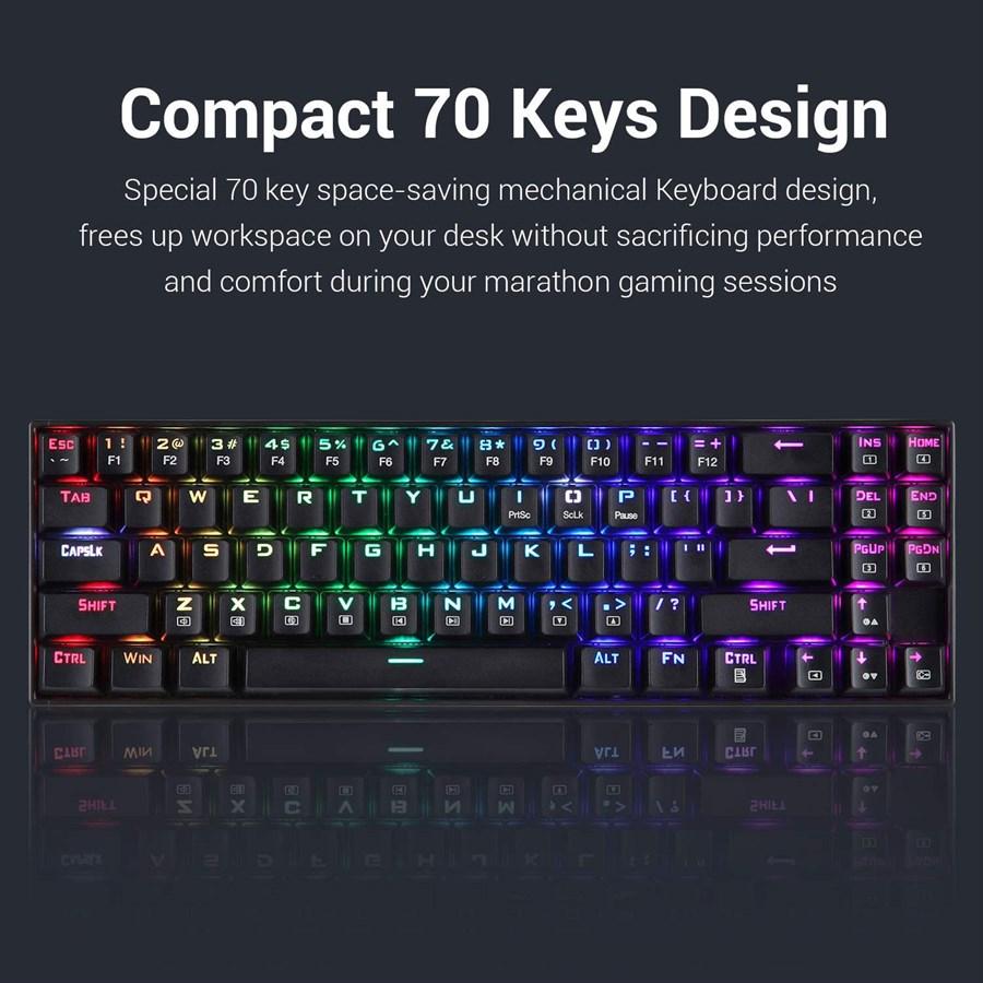 Redragon K599-KRS Deimos Dual Mode RGB Mechanical Keyboard | Dust-Proof | Wireless & Wired - GameStop Pakistan