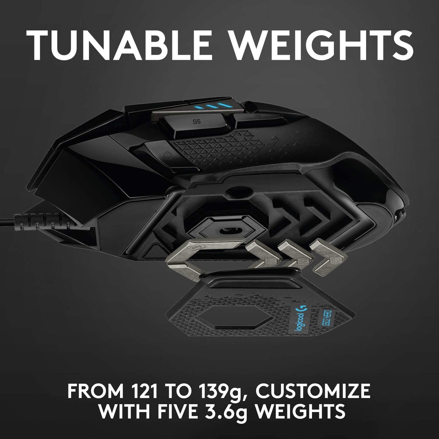 Logitech G502 HERO High Performance Wired Gaming Mouse - GameStop Pakistan