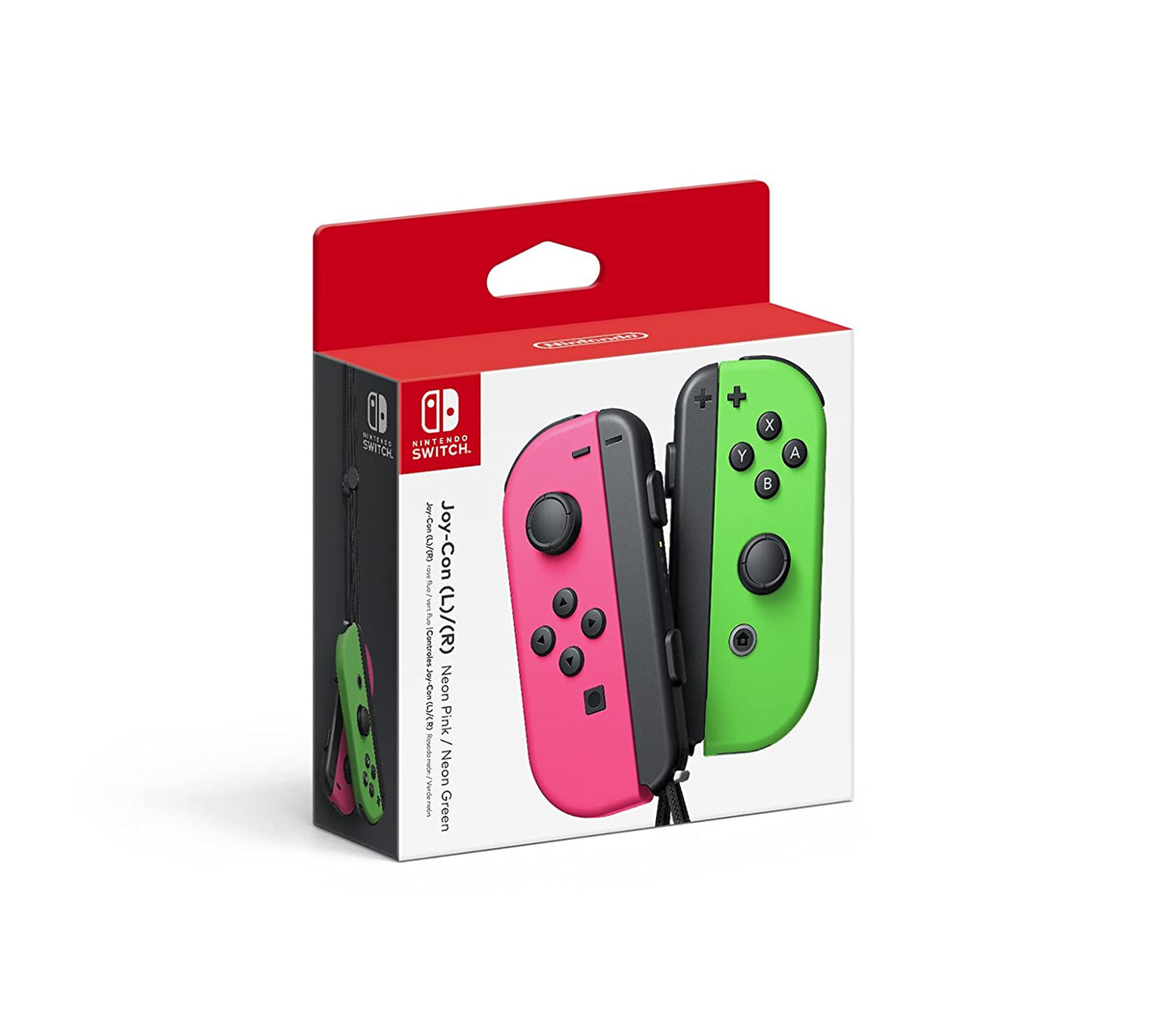 Nintendo Switch Joycon Neon-Pink Neon-Green (L-R) - GameStop Pakistan