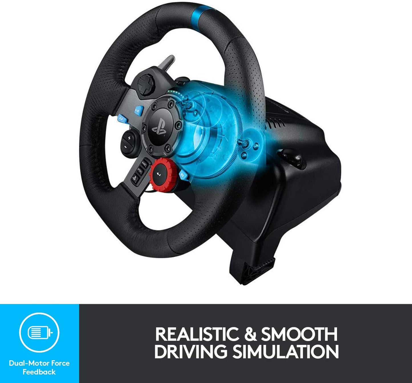 Logitech G29 Driving Force Racing Wheel - PS5 Edition - GameStop Pakistan