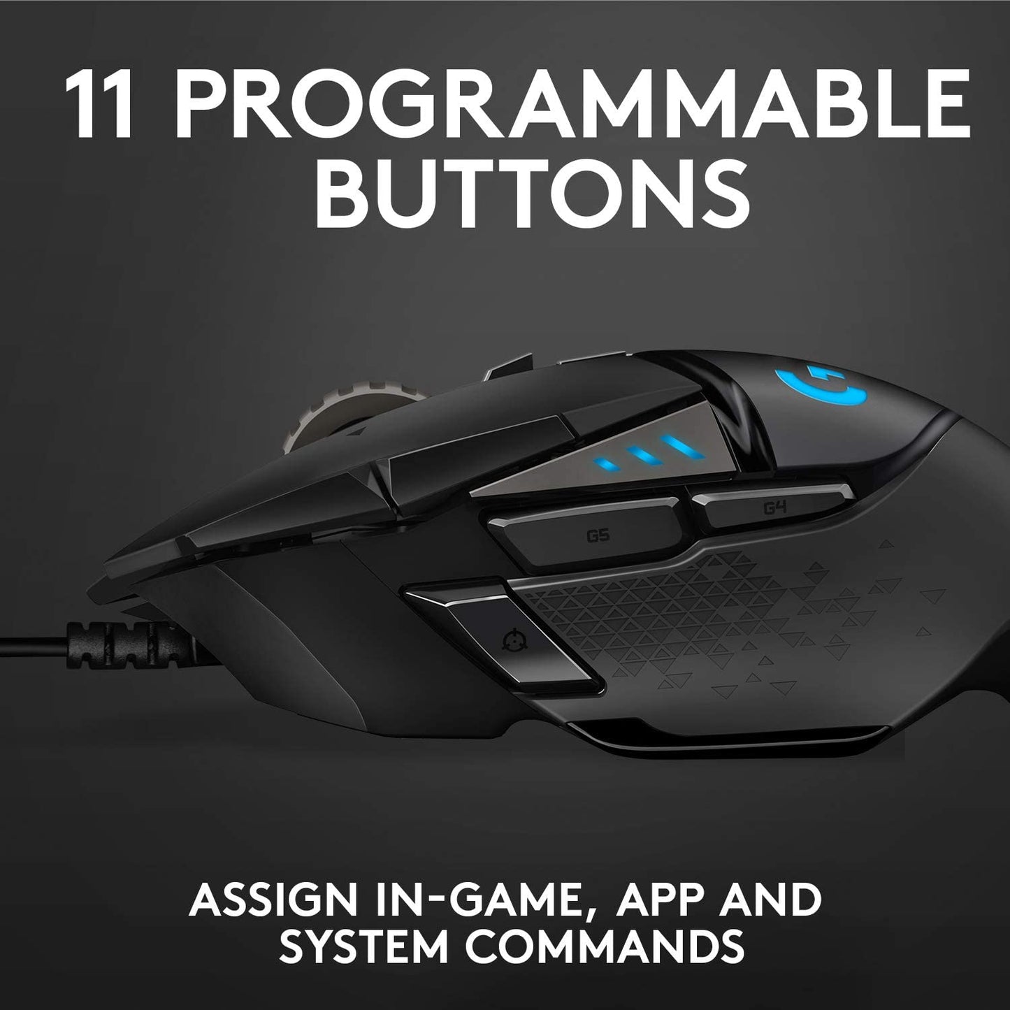 Logitech G502 HERO High Performance Wired Gaming Mouse - GameStop Pakistan
