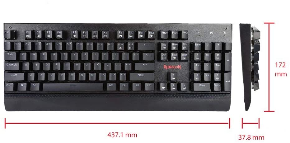Redragon K557 RGB Mechanical Gaming Keyboard - GameStop Pakistan