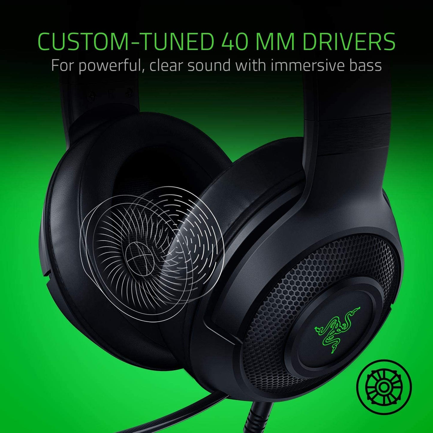 Razer Kraken X USB Ultralight Gaming Headset: 7.1 Surround Sound - GameStop Pakistan