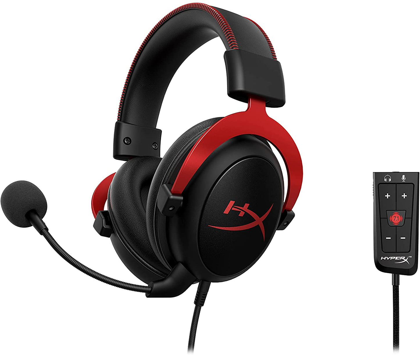 HyperX Cloud II Gaming Headset, 7.1 Surround Sound - GameStop Pakistan