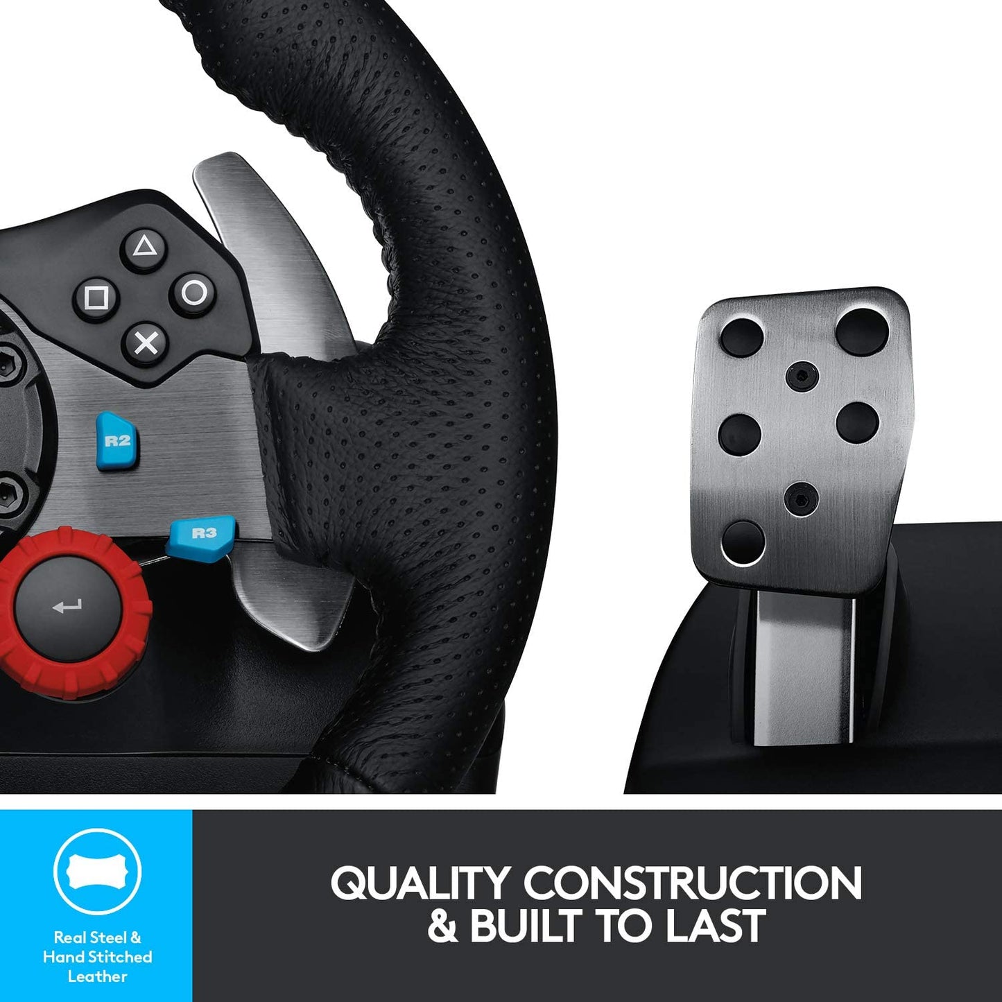 Logitech G29 Driving Force Racing Wheel - PS5 Edition - GameStop Pakistan