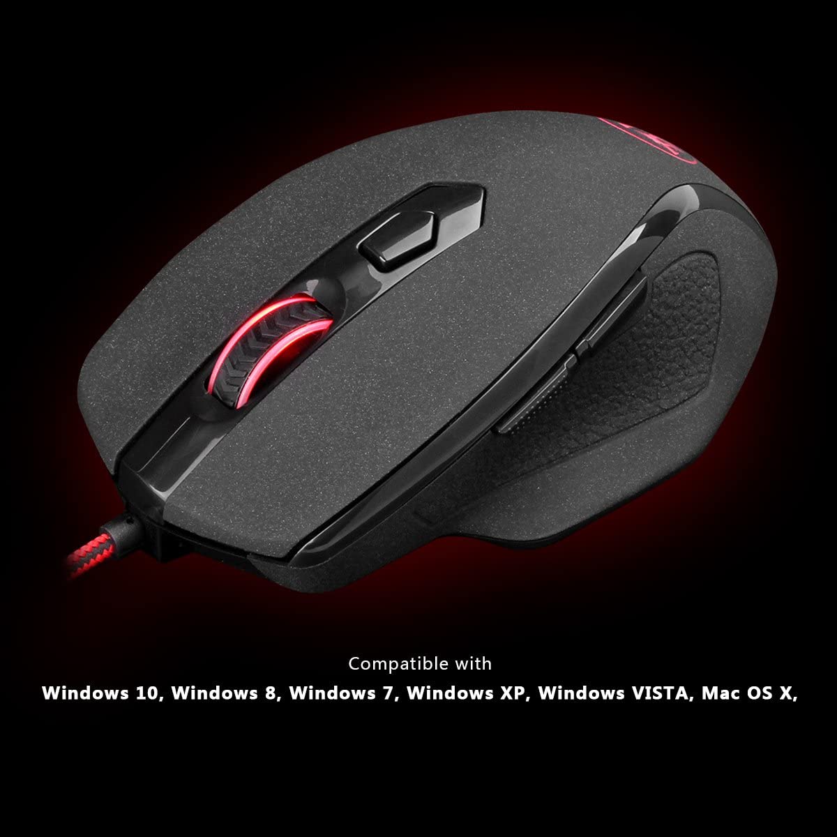 Redragon M709-1 Tiger2 Red Wired Gaming Mouse 3200 DPI - GameStop Pakistan