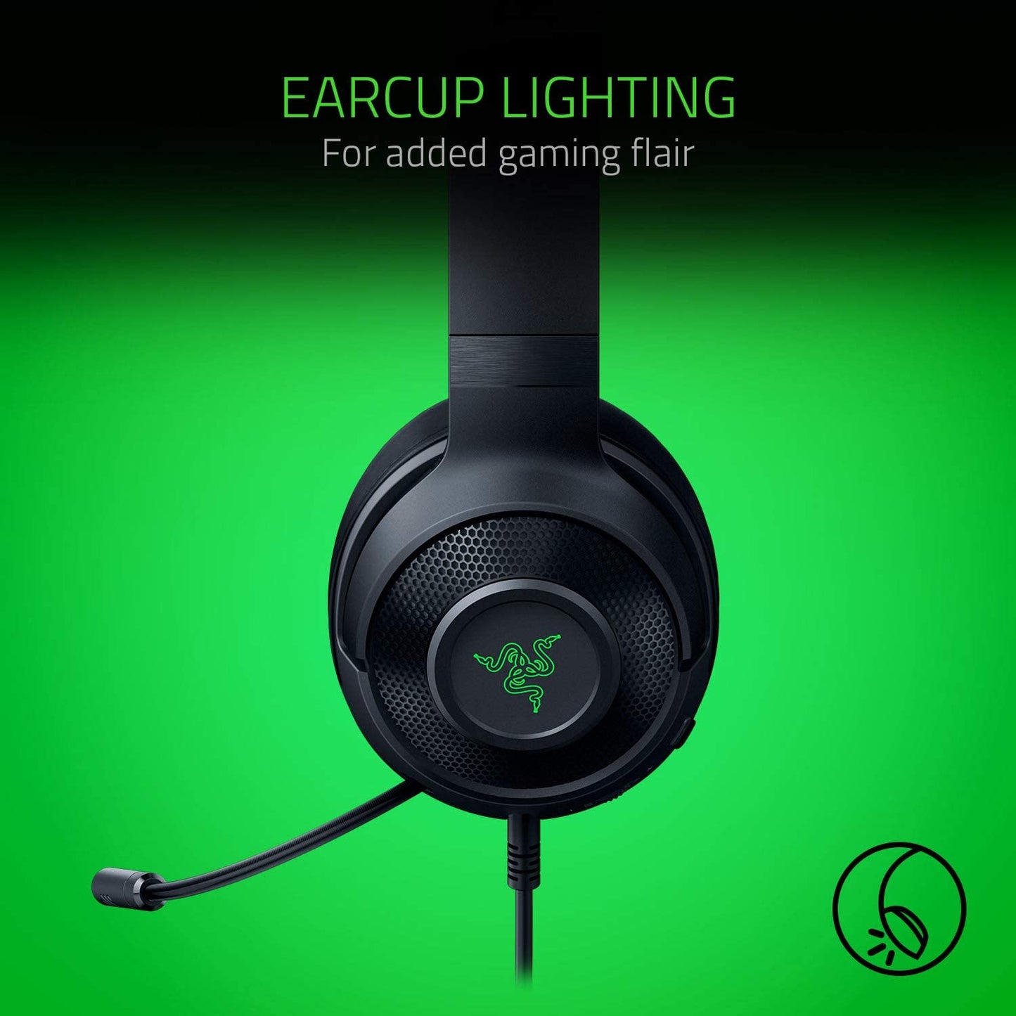 Razer Kraken X USB Ultralight Gaming Headset: 7.1 Surround Sound - GameStop Pakistan