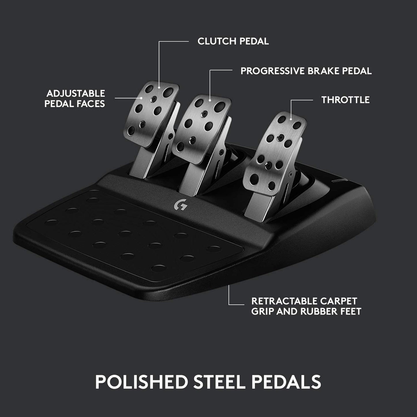 Logitech G923 Racing Wheel and Pedals for PS5, PS4 and PC - GameStop Pakistan