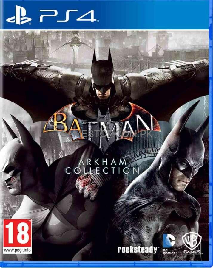 Batman Arkham Collection PlayStation4 - GameStop Pakistan