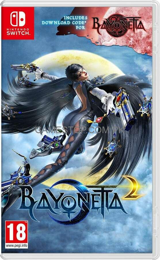 Bayonetta 2 (Physical Game Card) + Bayonetta 1 (Digital Download) - Nintendo Switch - GameStop Pakistan