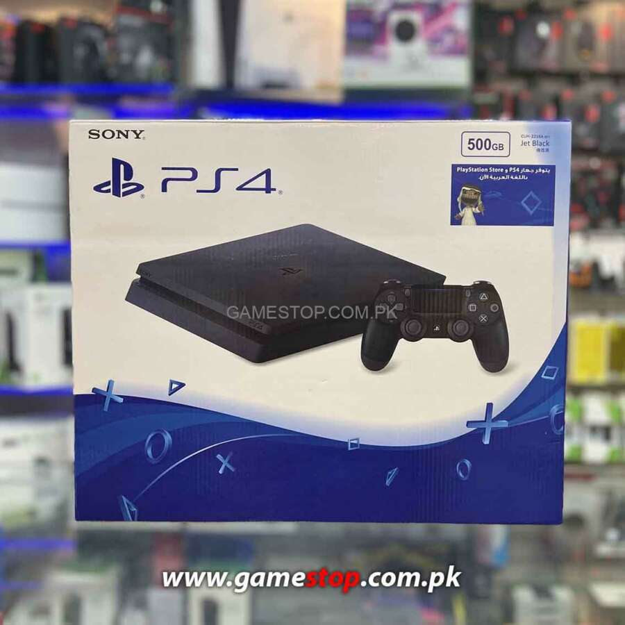 Playstation 4 500 GB Slim Model ( Refurbished ) - GameStop Pakistan
