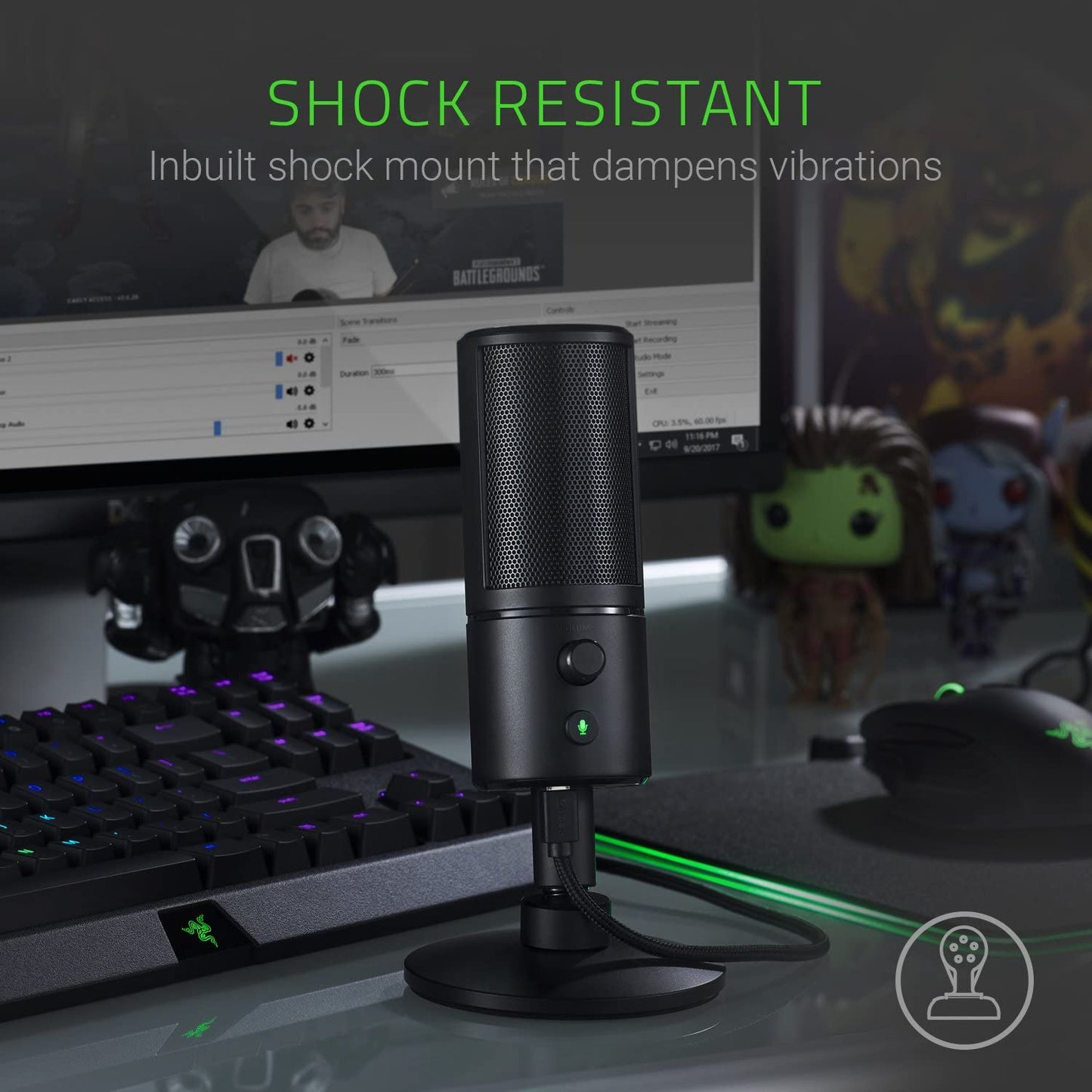 Razer Seiren X USB Digital Microphone For Streaming - GameStop Pakistan