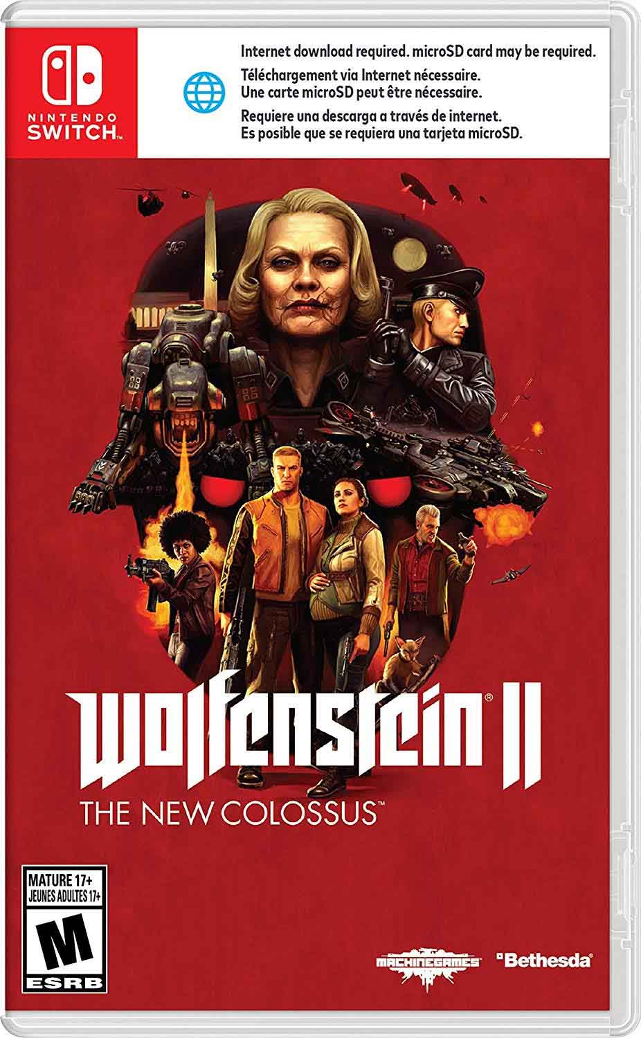 Wolfenstein II: The New Colossus Nintendo Switch - GameStop Pakistan