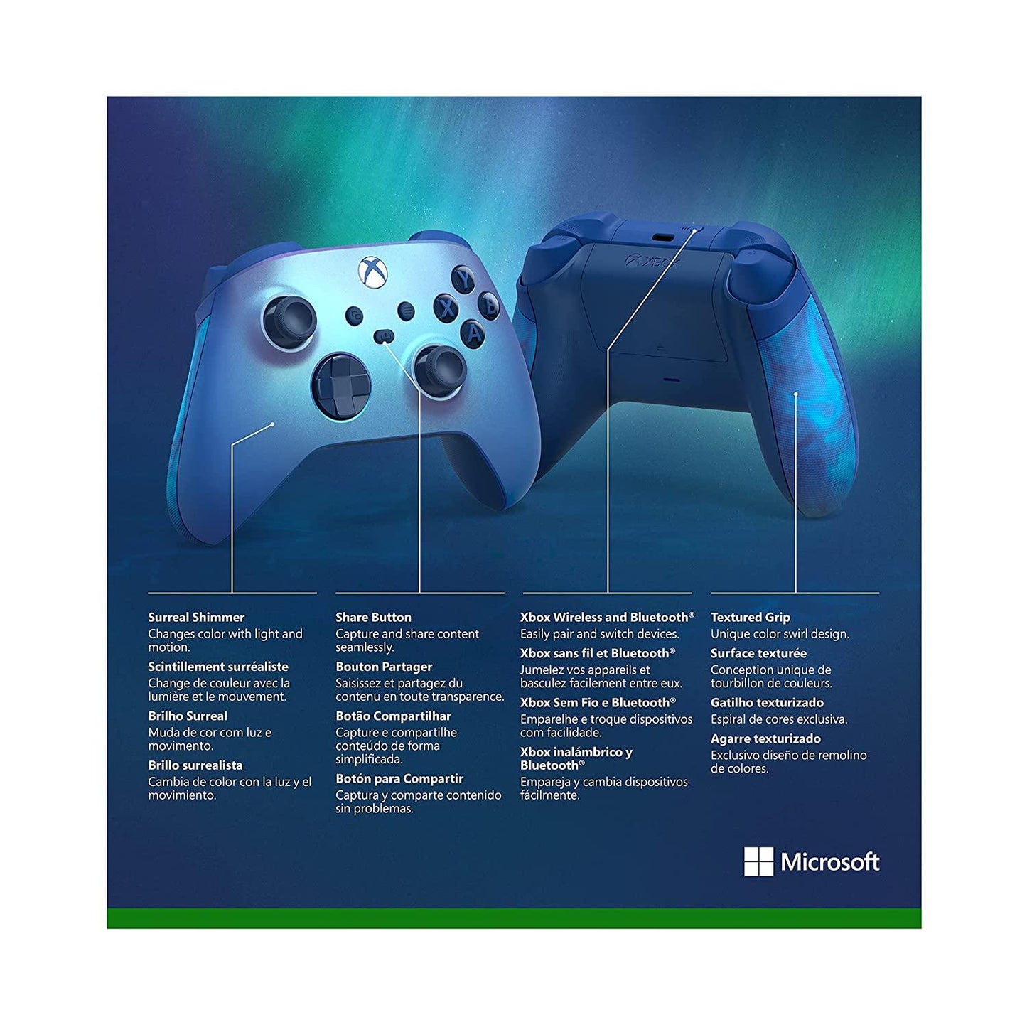 Xbox Series S/X Wireless Controller Aqua Shift Special Edition - GameStop Pakistan