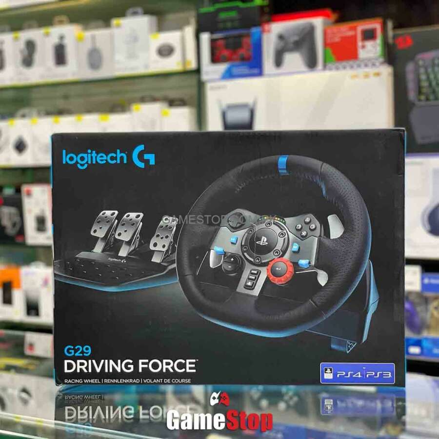 Logitech G29 Driving Force Racing Wheel for PS5, PS4, PS3 and PC