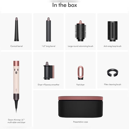 Dyson Airwrap i.d. Multi-Styler & Dryer (Straight & Wavy) – Ceramic Pink/Rose Gold | International Version