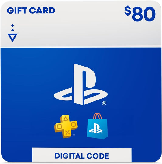 80 PlayStation Store Gift Card USA Region