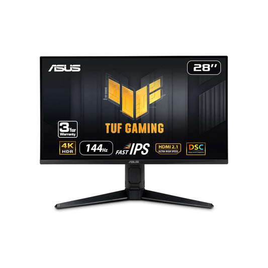 ASUS TUF Gaming 28” 4K 144HZ DSC HDMI 2.1, Monitor (VG28UQL1A) - UHD (3840 x 2160)