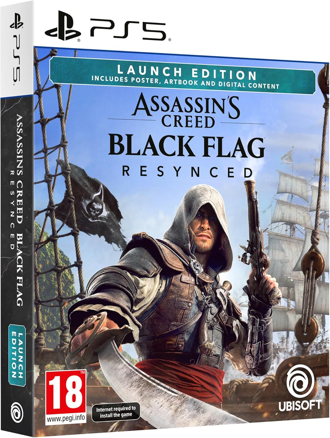 Assassin's Creed Black Flag Re-Synced Launch Edition - PlayStation 5