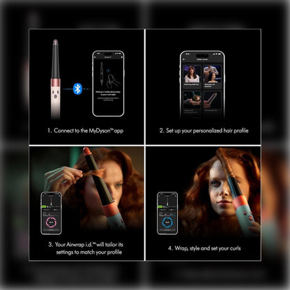 Dyson Airwrap i.d. Multi-Styler & Dryer (Straight & Wavy) – Ceramic Pink/Rose Gold | International Version