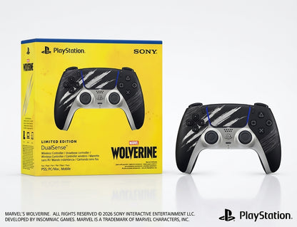 DualSense® Wireless Controller - Marvel’s Wolverine Adamantium Limited Edition