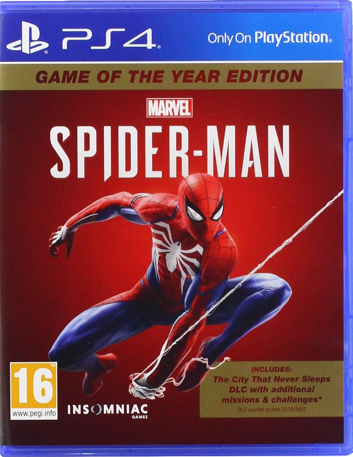 Marvel's SpiderMan Game Of The Year Edition - PS4