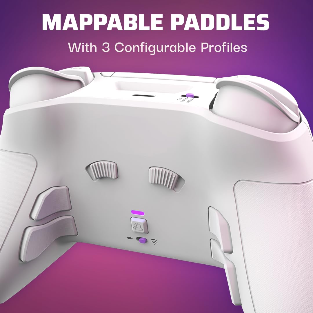 PDP Victrix Pro White  BFG Wireless Gaming Controller for PS5 PS4 PC