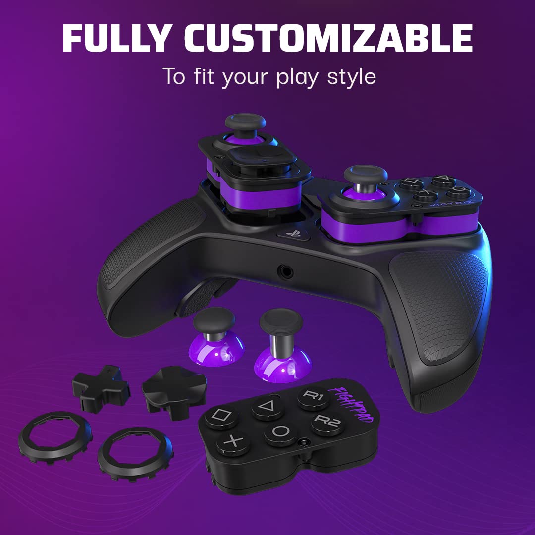 PDP Victrix Pro BFG Black Wireless Gaming Controller for PS5 PS4 PC