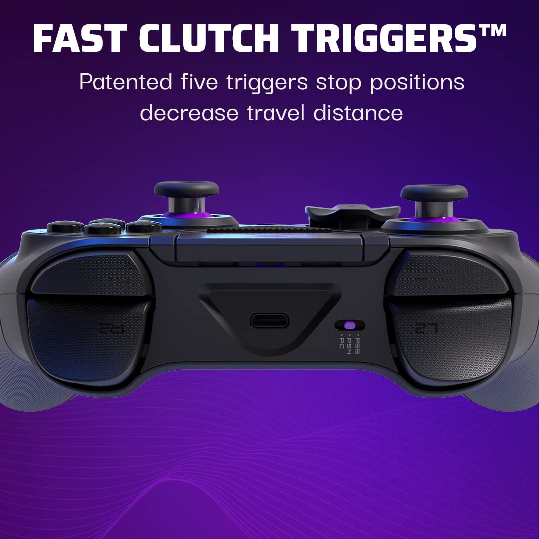 PDP Victrix Pro BFG Black Wireless Gaming Controller for PS5 PS4 PC