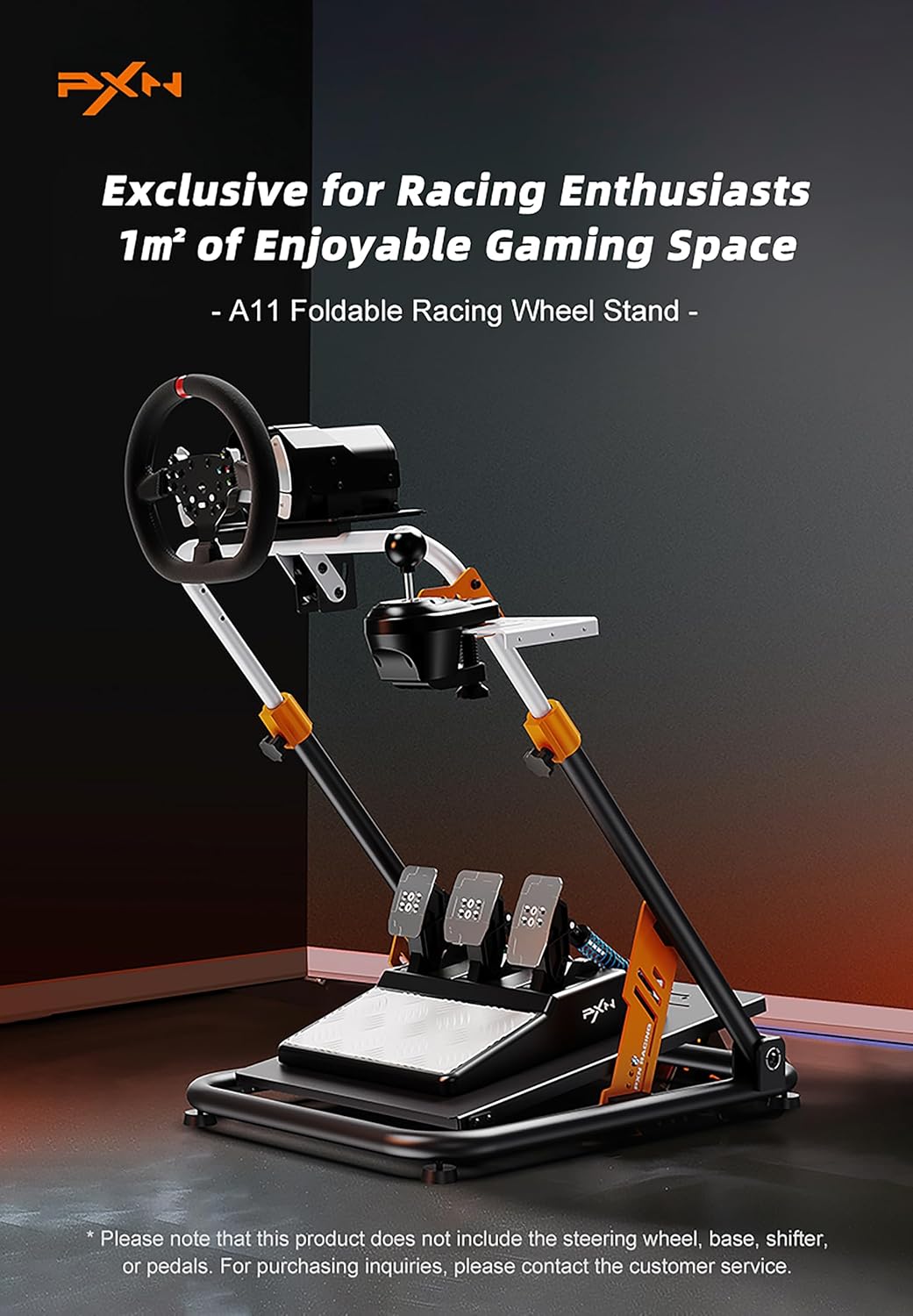 PXN A11 Steering Wheel Stand Foldable Racing Simulator Stand