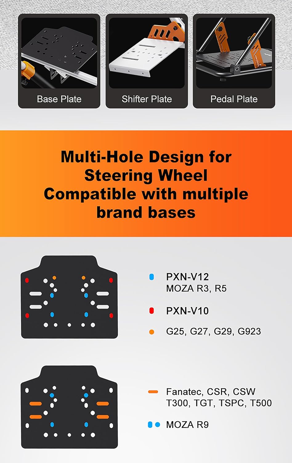 PXN A11 Steering Wheel Stand Foldable Racing Simulator Stand