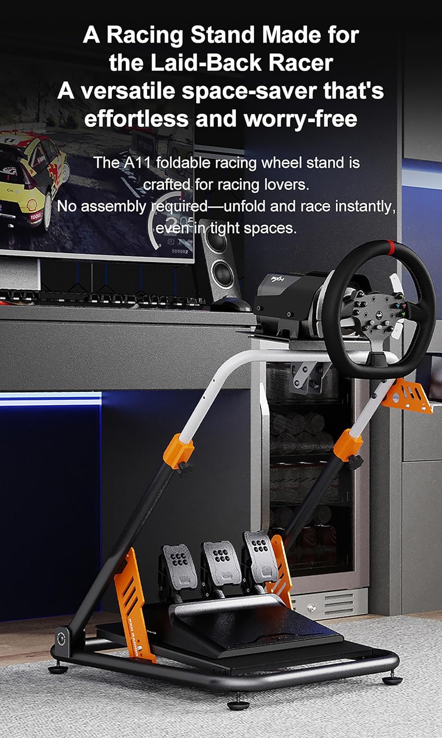 PXN A11 Steering Wheel Stand Foldable Racing Simulator Stand