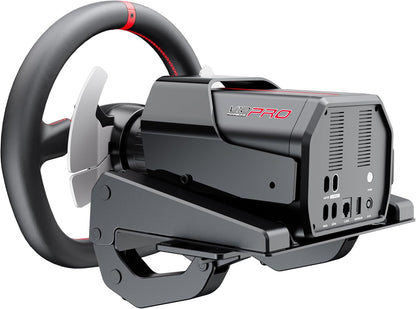 PXN V10 Pro Direct Drive Sim Racing Steering Wheel Pedals Kit Black for PC PS4 PS5 Xbox Series