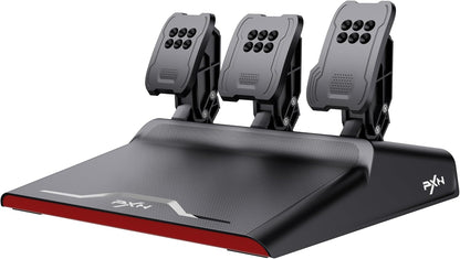PXN V10 Pro Direct Drive Sim Racing Steering Wheel Pedals Kit Black for PC PS4 PS5 Xbox Series