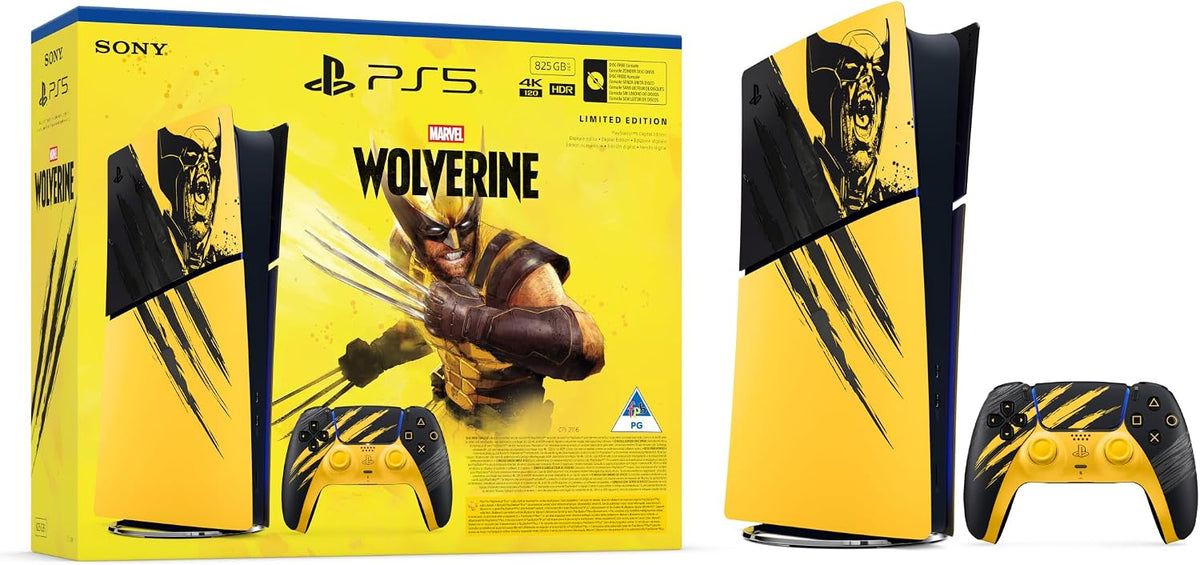 PlayStation®5 Marvel’s Wolverine Limited Edition Slim Digital Console