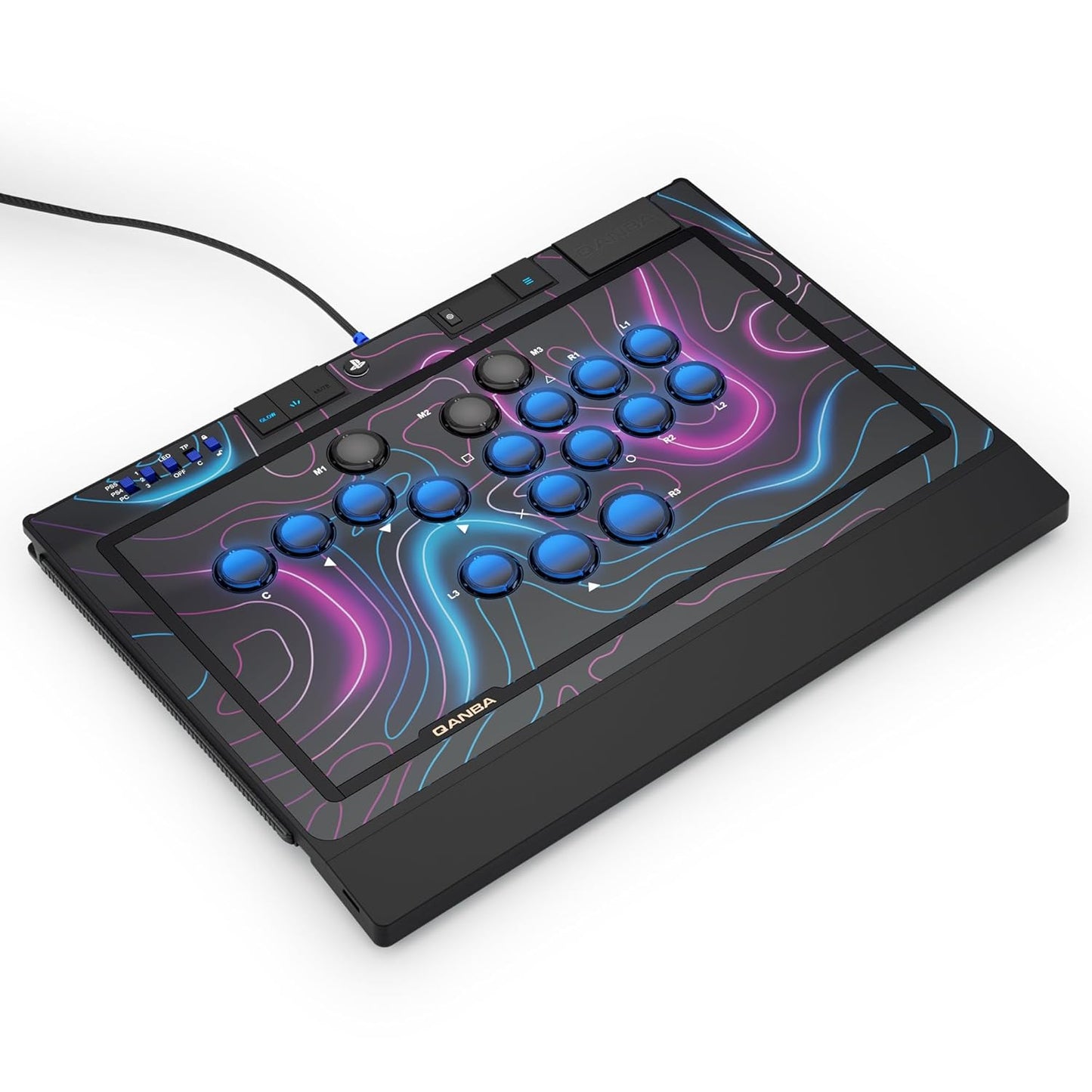 Qanba Sapphire S1 Leverless Arcade Controller Joystick for PS5,PS4,PC